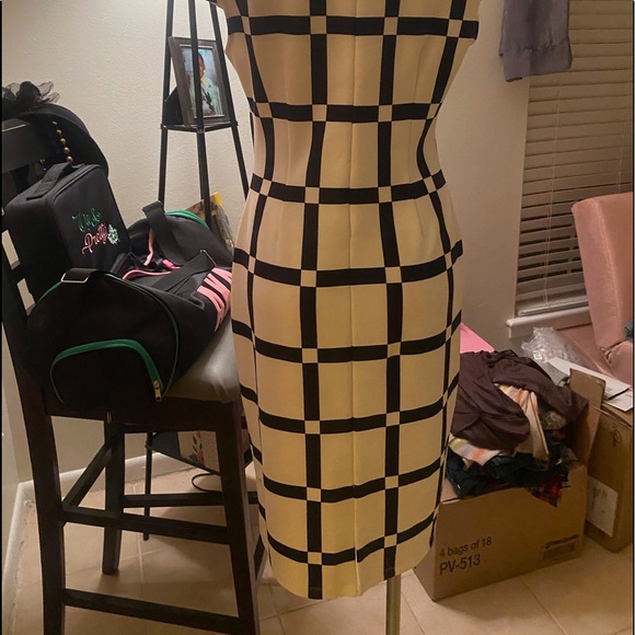 New York Clothing Co. Black&White geometric block - Picture 4 of 5